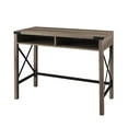 thumbnail image 5 of Urbanpro 42"Farmhouse Metal and Wood Desk in Gray Wash, 5 of 7