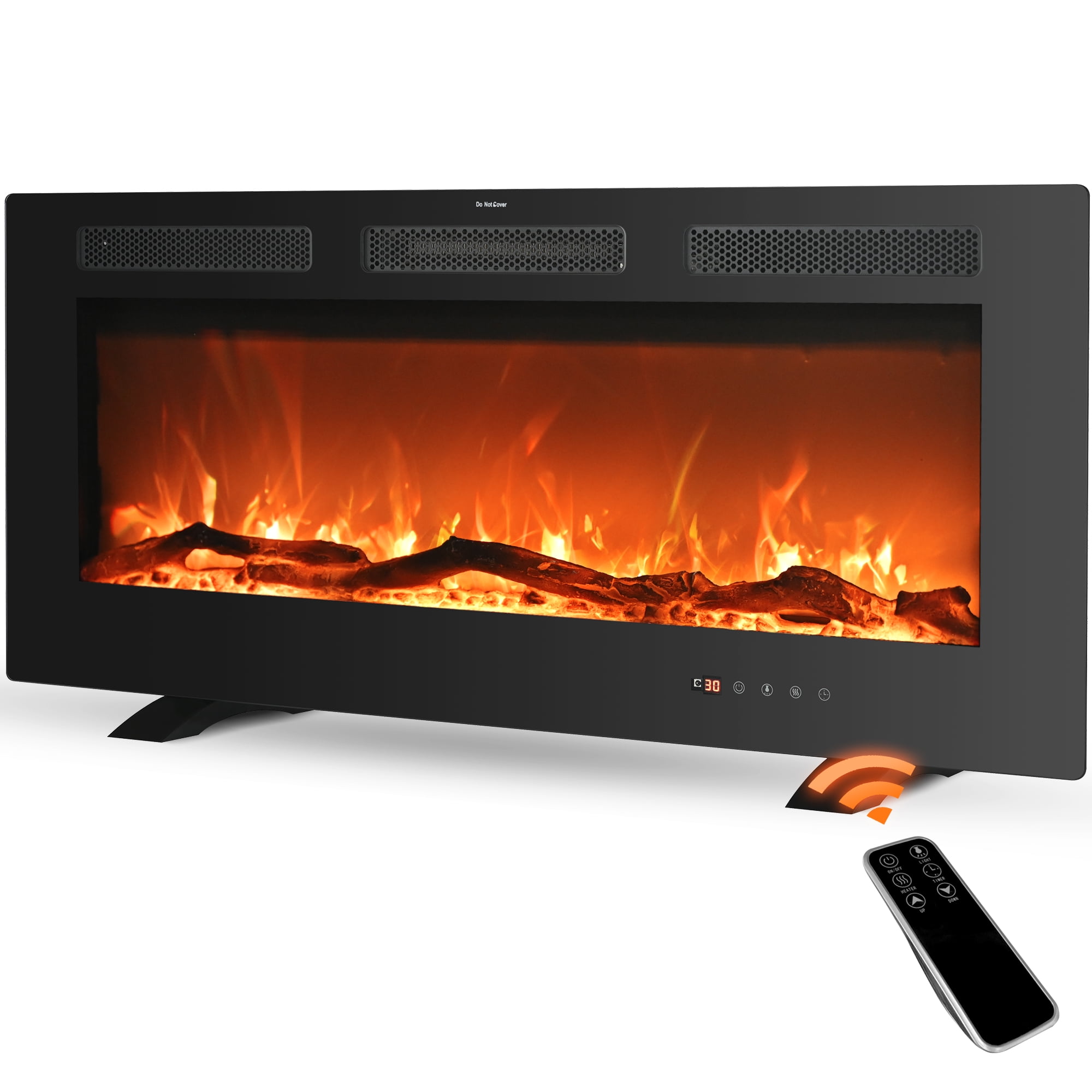 Lifeplus 42" 1500Watt Freestanding/WallMounted Electric Fireplace