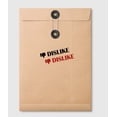 thumbnail image 3 of Printtoo Dislike Self Inking Rubber Stamp Pre-Inked Office Stamp- Home Office Business Stationery, Green- 42 x 9 mm, 3 of 7