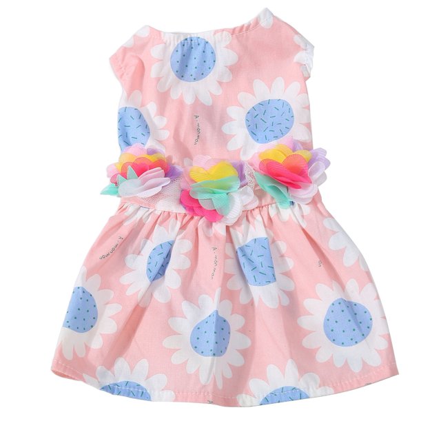 Ropa De Verano Para Cachorros, Vestido Para Perros, Diseño De Jersey, Transpirable, Linda Banda Elástica En El Pecho Para Fiesta Para Uso Diario