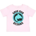 thumbnail image 3 of Inktastic Save Our Oceans with Dolphin Boys or Girls Toddler T-Shirt, 3 of 5