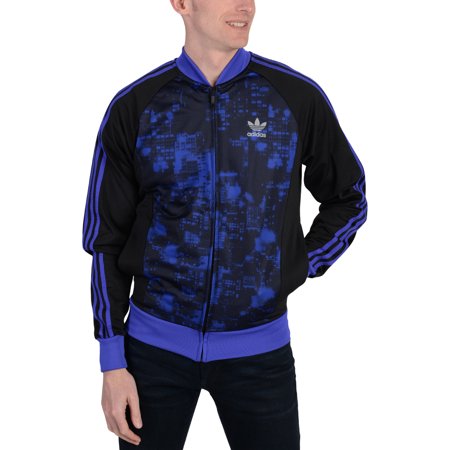 - Adidas Mens Adidas Originals Superstar City Scape Track Jacket Purple