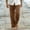 22#Brown, variant on Men’s Straight Leg Beach Pants Casual Pocket Drawstring, Lightweight Loose Fit Summer Trousers, Breathable Jogger Sweatpants for Travel, Outdoor, Holiday and Daily