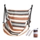 thumbnail image 1 of Boho Swing Silla Hamaca Multifuncional para Patio Al Aire Libre (café), 1 of 9