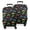 Multicolor Controllers Games-1, variant on Multicolor Controllers Games Text Black Pattern Luggage Cover Fashion Suitcase Cover Baggage Covers Fit 25-28 Inch Luggage (Go Travel)