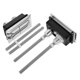 thumbnail image 5 of Toilet Button Dual Flush Toilet Button Pusher For Bathroom Use Silver Efficient 2Pcs, 5 of 5