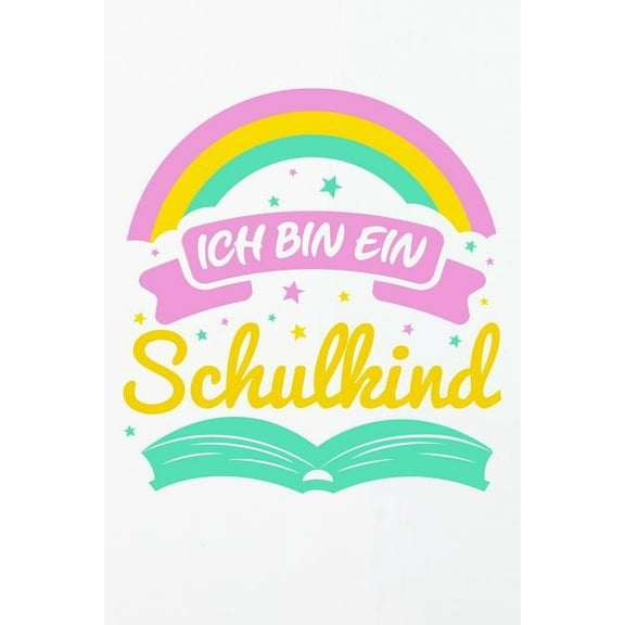 Ich bin ein Schulkind: Schreiblernheft Kursivpapier fÃ¼r den Schulbeginn fÃ¼r SchulanfÃ¤nger Einschulung Geschenk, (Paperback)