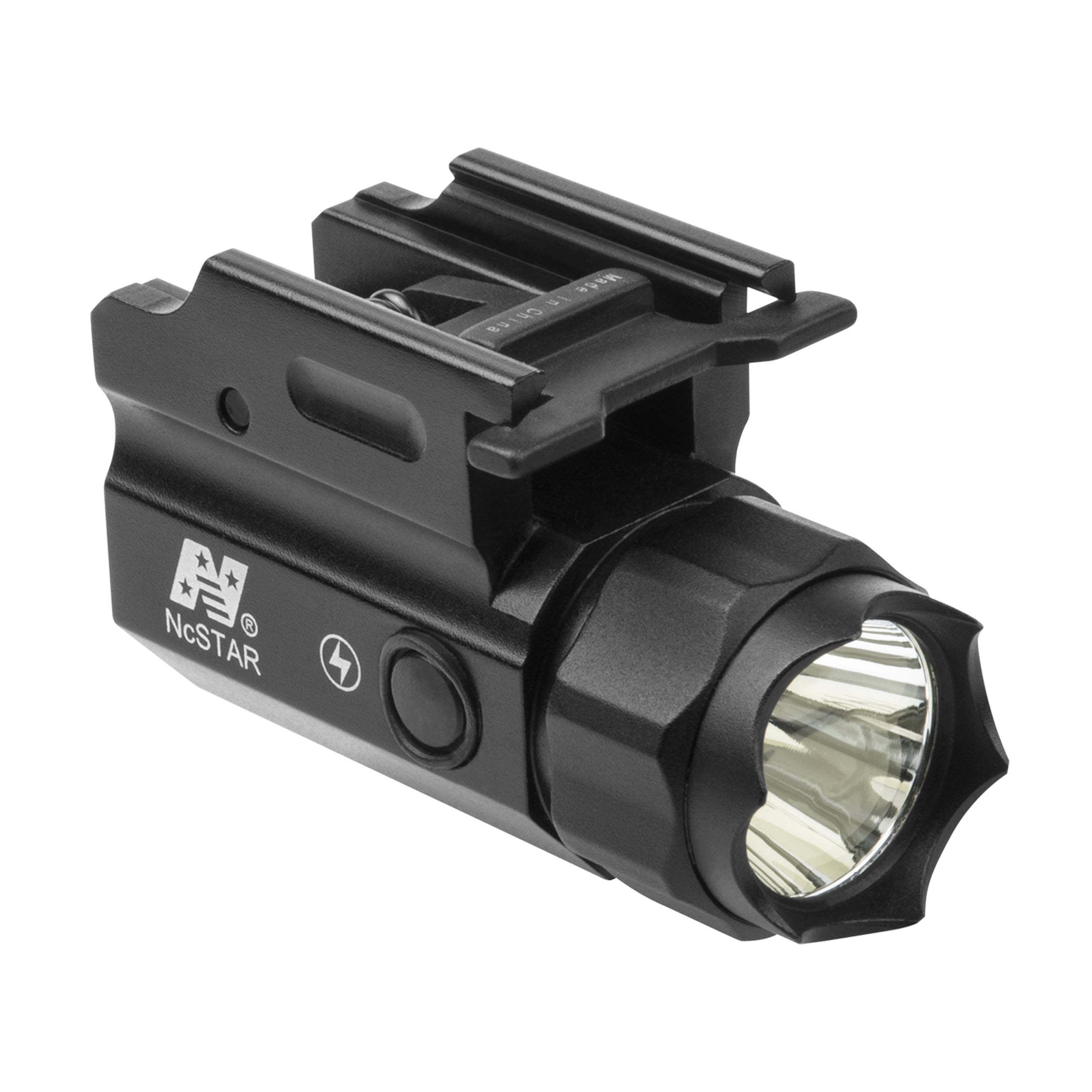600LM Tactical Pistol Mount Flashlight Compact Handgun Strobe Light LED Torch 