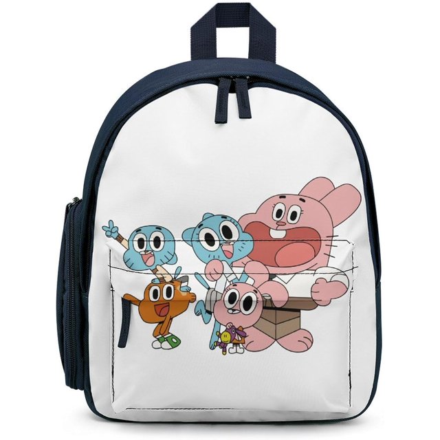 Unisex Backpack Travel Laptop Computer Bag with 1 Front Pocket Schoolbag Backpacks