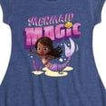 thumbnail image 3 of Santiago of The Sea - Mermaid Magic - Toddler And Youth Girls Fit And Flare Dress, 3 of 4