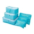 thumbnail image 2 of Dalrosia 6PCS Travel Packing Organizers Cubes, Clothes Storage Bags, Packing Cubes Compression, Luggage Suitcase Organizer Bags, Travel Bag Organizer Packing Bags for Luggage Organizers, 2 of 7