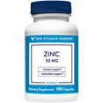 thumbnail image 1 of Suplemento The Vitamin Shoppe Zinc 50 mg 100 cápsulas, 1 of 6