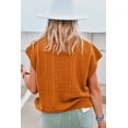 thumbnail image 3 of a.Jesdani Chestnut Grid Sweater: Chic & Timeless Style, Best Sellers, 3 of 8