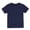 Navy, variant on Coerni Girls Short Sleeve T Shirts Kids Solid Summer Crewneck Tops Tees Basketball Undershirt Quick Dry Athletic Base Layer T-Shirt
