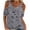 Gray, variant on Crew Neck Womens Basic Shirts Short Sleeve Spaghetti Strap Casual T-Shirts Solid Color Loose Tees Womens Summer Tops