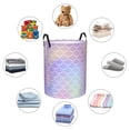 thumbnail image 6 of Daiia fish Scale1 Laundry Hamper With Handles Large Storage Basket/Toy Organizer/Dirty Clothes Collapsible Waterproof For College Dorms, Bedroom,Bathroom, 6 of 8