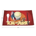 thumbnail image 2 of Tom And Jerry Place Mats, Decorative Placemats Set of 4 Washable Table Mats for Indoors & Outdoors Dining Table Setting Birthday Party Supplies, 12 X 18 Inch, 2 of 8