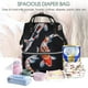 thumbnail image 5 of Easygdp Tricolor Koi Fish Trio para Bolsa de Bebé de Gran Capacidad con Múltiples Bolsillos, Bolsa de Pañales para Padres, Bolsa de Viaje Organizada y Elegante, 5 of 6