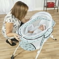 thumbnail image 5 of Dream On Me Karley Plus Portable Quick Fold Bassinet with Removable Canopy, Ice Blue, 5 of 21