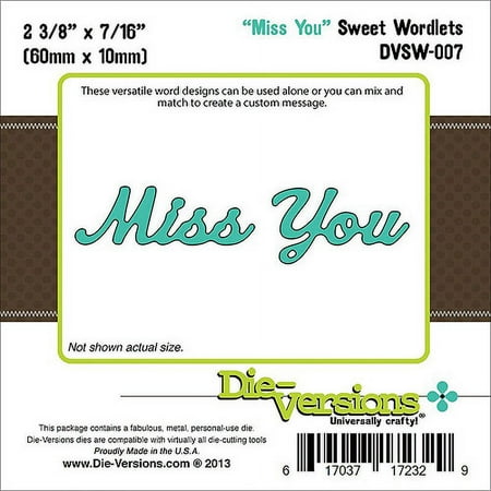 Die-versions Sweet Wordlets Die-miss You