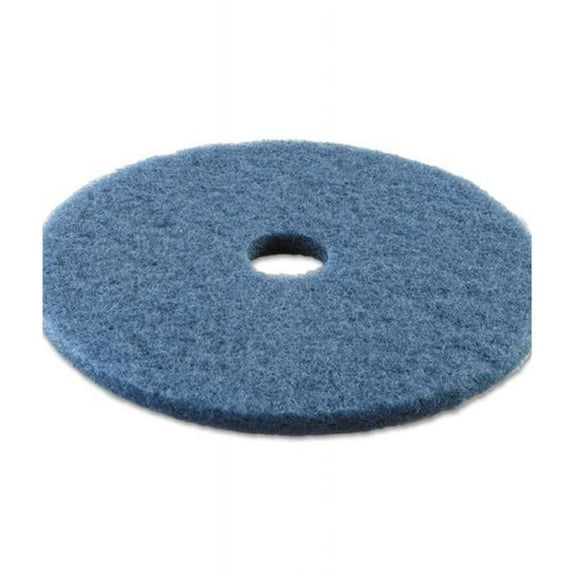 20 in. dia Standard Scrubbing Floor Pads - Blue - 5 per Case