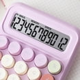 thumbnail image 6 of Mechanical Calculator 12 Digit Large LCD Display Big Buttons Easy to Press Office Calculator for Office,School Daily Use, 6 of 9
