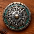 thumbnail image 2 of Knight Shield Sword Collectible Coin, Metal Vintage Medallion, Decorative Keepsake for Hobby Collection, Cabinet Display and Holiday Gift Preparation, 2 of 5