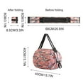 thumbnail image 4 of TUOBARR Foldable Shopping Bag Outdoor Travel Storage Bags Large-capacity Portable Beach Bag Supermarket Grocery Bag, 4 of 5