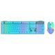 thumbnail image 3 of Usb Inalámbrico Ergonómico Único Retroiluminado Mecánico Touch Gaming Keyboard Mouse Set Con Efecto De Iluminación Ajustable Para Computadora Portátil Pc De Escritorio Methold EL013979-02, 3 of 6