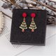 thumbnail image 4 of Pendientes de Navidad para mujer, lindos y divertidos pendientes de Navidad para niñas, para regalos de Navidad, 4 of 5