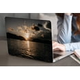 thumbnail image 1 of KSK KAISHEK Hard Shell Case Compatible Newest MacBook Air 13 inch with Retina Display Touch ID USB Type-C Model: A1932 A2179 A2337 m1 (Blue series A 0178), 1 of 5