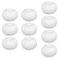 thumbnail image 3 of 10Pcs Foam Pumpkins Artificial Fake Pumpkins Props Polystyrene Pumpkins DIY Arts 12CM, 3 of 8