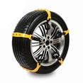 thumbnail image 3 of Tire Chains,10pcs Universal Thicken Tyre Snow Tyre Chain Wheel Chains Streamlined Design, 3 of 11