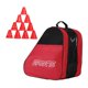 thumbnail image 1 of Bolsa para patines, resistente al desgaste, organizador de esquí para mujer Rojo, 1 of 9