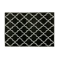thumbnail image 3 of Stair Treads Non-Skid Safety Stair Mat, Landing Rug | Trellisville Collection Slip Resistant Indoor carpets for Home (Includes Adhesive Tape) | 2 ft x 3 ft Vibrant, Black-White, 3 of 7