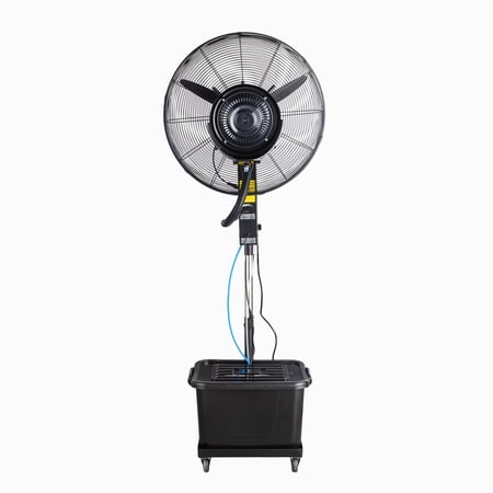 Bonnlo 30inch Outdoor Misting Fan with 42L/11Gal Water Tank, High Velocity Industrial Mister Fan with 3 Speed Settings & Ajustable Mist Value, 60° Oscillation for Cooling Patio, Barn, Greenhouse