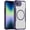 Purple, variant on REQO Magnetic Case for iPhone 16 E/SE4, Carbon Fiber Texture Case Ultra Thin Compatible Wireless Charging Cover