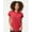 Heather Red, variant on Tultex Women�'s 50/50 Sport Polo