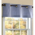thumbnail image 2 of Homespun Double-Lined Grommet Curtain Window Valance, 2 of 2