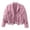 Pink, variant on Girls Fringe Jacket Western Cowgirl Tassel Motorcycle Cardigan Cropped Coat 5-14 Years Kids Fall Outerwear for Halloween Carnival