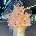 thumbnail image 5 of Vikakiooze Save up to 50% Home Decor Wedding Gift Bouquet Rose Christmas Decoration Luminous Decorate LED Party Artificial flowers Christmas Decorations, 5 of 5