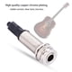 thumbnail image 5 of 2.5mm To 6.35mm Audio Adapter, Silver Endpin Jack, For Guitar Acoustic Guitar, 5 of 8