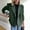 Green, variant on Women's Lapel Knitted Patchwork Sleeve Casual Coat, Cardigan Sweaters for Women, Womens Tops, Fall Clothes
