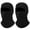 Black*2, variant on 2 Pack Cooling Balaclava Summer Face Mask, UV Face Cover Sun Protection, Shiesty Full Face Masks for Men Motocycle Cycling