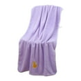 thumbnail image 5 of Nilvkv Coral Velvet Set Little Dinosaur Series Soft Water Absorbent Mother Set Scarf, 5 of 5