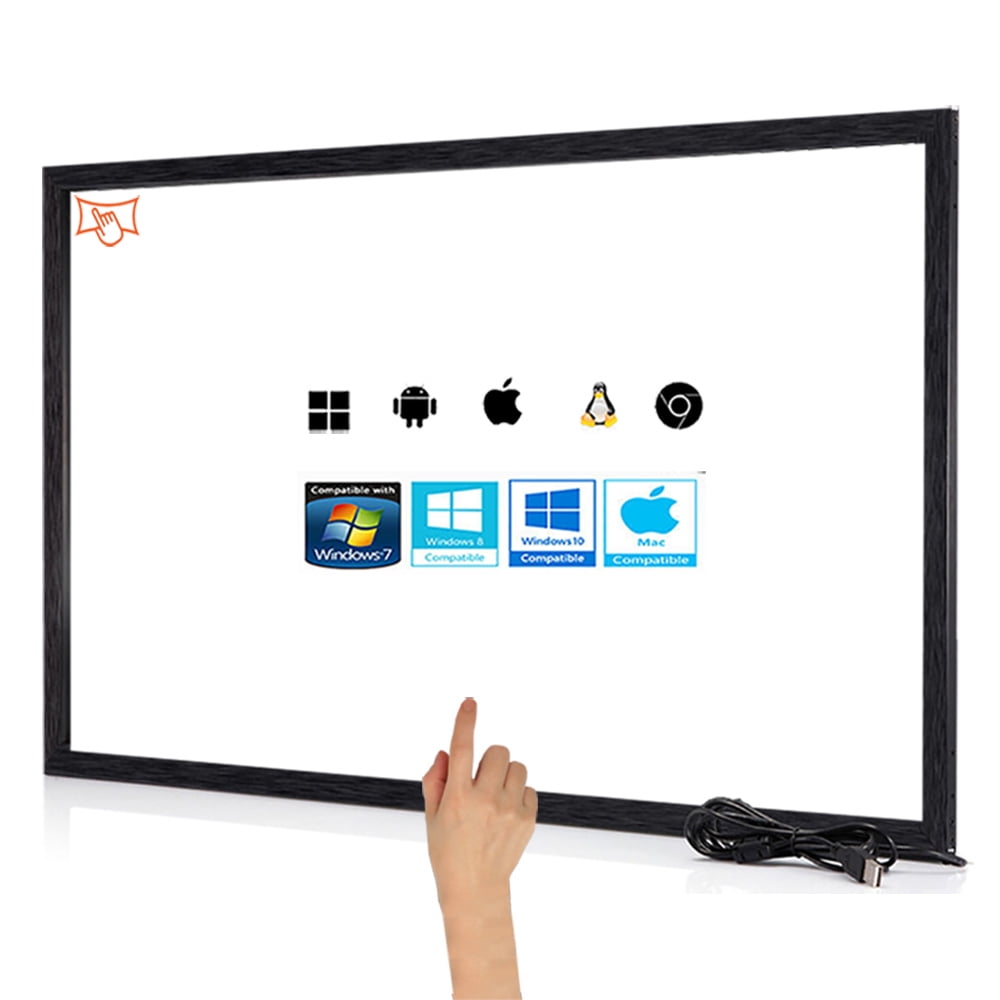 Far Dekan Samarbejdsvillig Chengying 47inch Multi-Touch touch screen overlay Infrared touch frame IR  touch panel, Sizes 15" to 110" - Suitable for Touch monitor, Touch screen,  Touch whiteboard - Walmart.com
