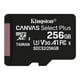 thumbnail image 4 of Tarjeta de Memoria Micro Sd Kingston SDCS2/256GB con adaptador SD 256GB Negro, 4 of 4