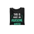 thumbnail image 3 of Awesome Waiter Looks Like Sweatshirt Men -Smartprints Designs, Male Small, 3 of 4