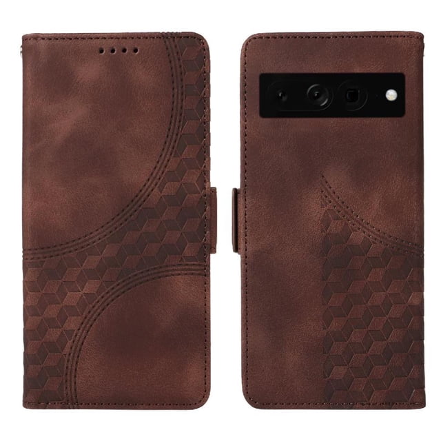 Funda GANGXUN para Google Pixel 7 Pro con diseño acolchado elegante, cuero PU, protección total y ajuste preciso