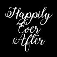 thumbnail image 1 of Happily Ever After 6" Vinyl Car Decal - [White], 1 of 3